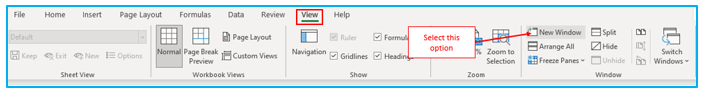 Freeze Rows and Columns in Excel