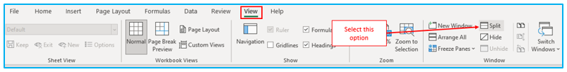 Freeze rows and columns