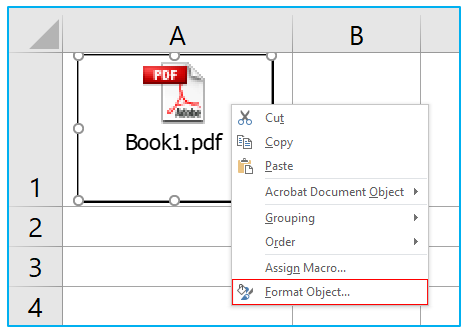 Insert (embed) PDF