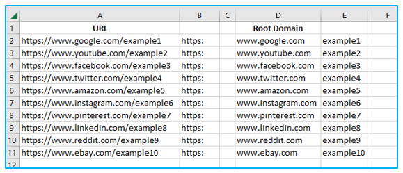 Multiple ways to split text to column