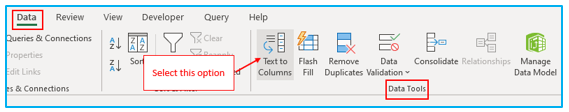 Multiple ways to split text to column