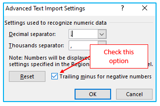 Multiple ways to split text to column