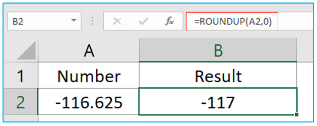 ROUND Function in Excel