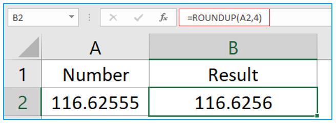 ROUND Function in Excel