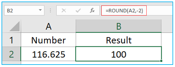 ROUND Function in Excel