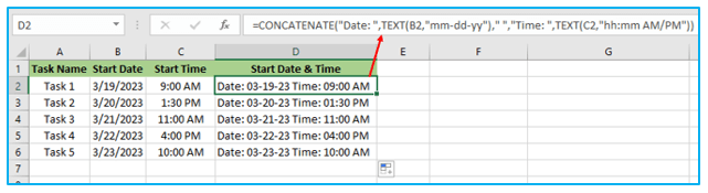Combine Date and Time