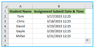 Combine Date and Time in Excel