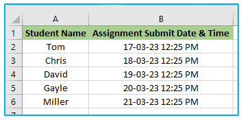Combine Date and Time in Excel