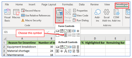 Pareto Chart in Excel