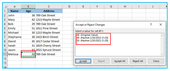 Enable and Use Track Changes