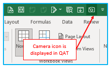 Excel Camera Tool