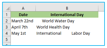 Excel VBA TRIM Function