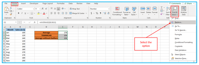 Formulas in Excel