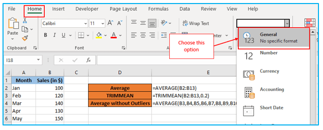 Formulas in Excel Instead of the Values