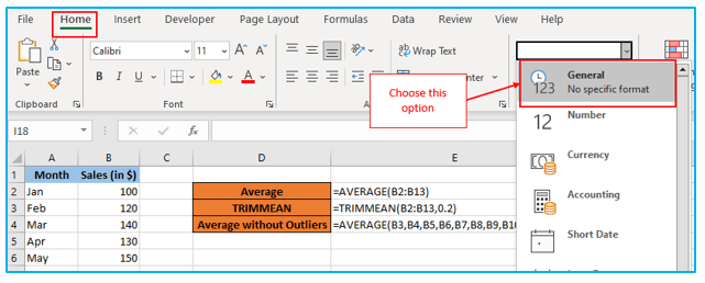 Formulas in Excel