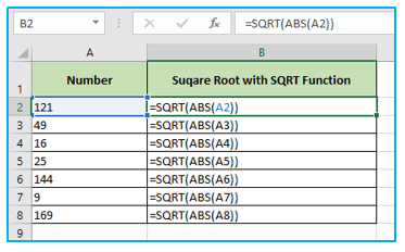 Formulas in Excel