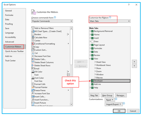 Insert and Use a Radio Button