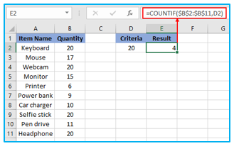 Multiple Criteria in Excel COUNTIF and COUNTIFS Function