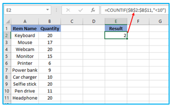 Multiple Criteria in Excel COUNTIF and COUNTIFS Function