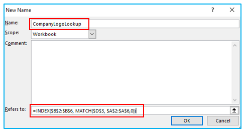 Picture Lookup in Excel