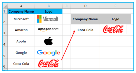 Picture Lookup in Excel