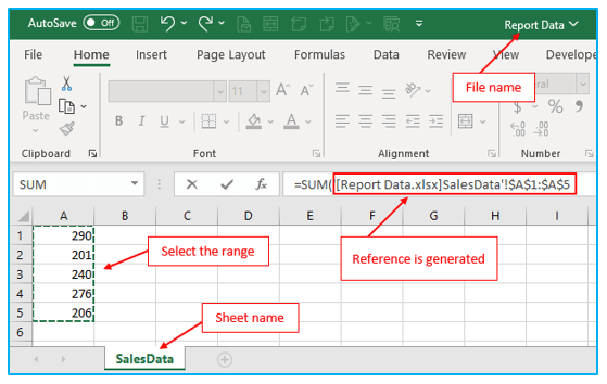 Reference another workbook