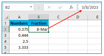 Stop excel from changing numbers to dates