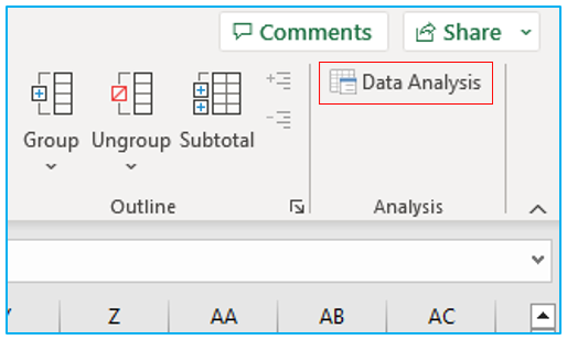 ANOVA in Excel