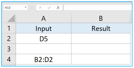 COLUMN and COLUMNS functions