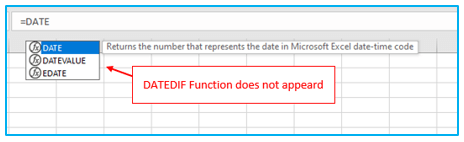 Calculate Age in Excel