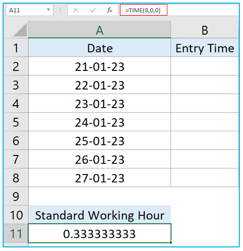 Timesheet Calculator in Excel