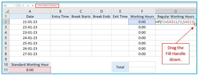 Timesheet Calculator in Excel