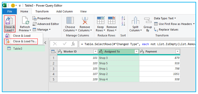 Delete Blank Rows