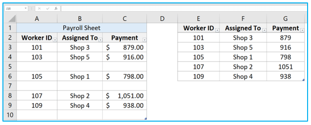 Delete Blank Rows in Excel