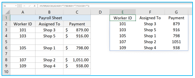 Delete Blank Rows in Excel