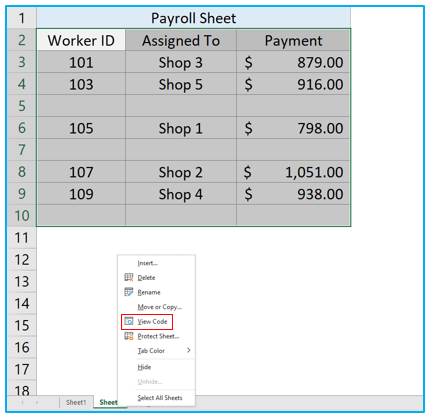 Delete Blank Rows in Excel