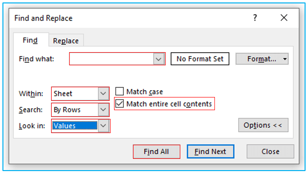 Delete Blank Rows in Excel