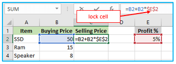 Function Keys in Excel