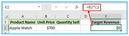 Goal Seek in Excel