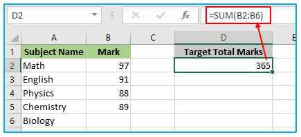 Goal Seek in Excel