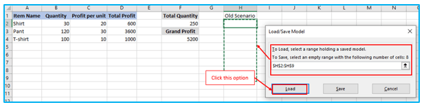 Solver in Excel