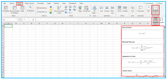 Superscript and Subscript in Excel