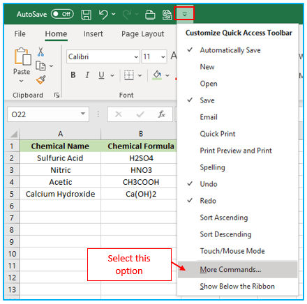 Superscript and Subscript in Excel