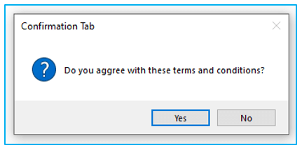 VBA Message Box in Excel