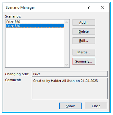 What-If Analysis in Excel