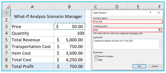 What-If Analysis in Excel