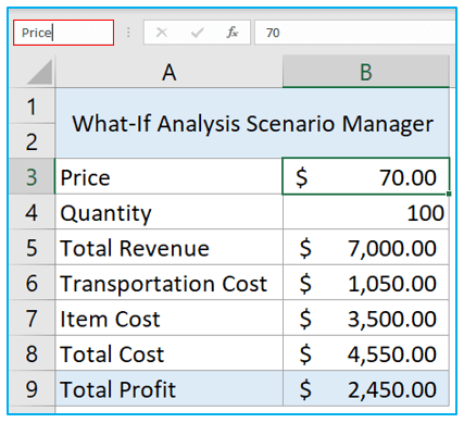 What-If Analysis in Excel