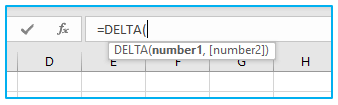 DELTA function