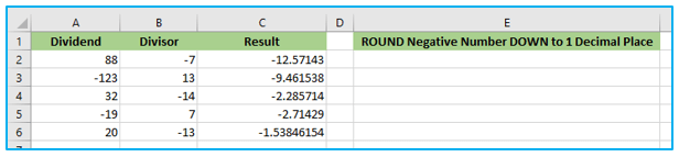 ROUNDUP and ROUNDDOWN