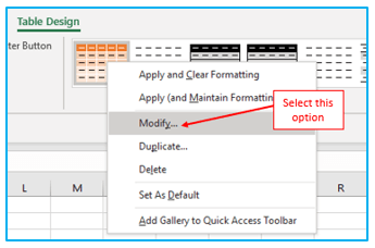 Color Alternate Rows in Excel